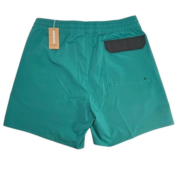 Patagonia Hydropeak Volley Shorts 16" Men's Team Surf Activist Borealis Green - Picture 3 of 10